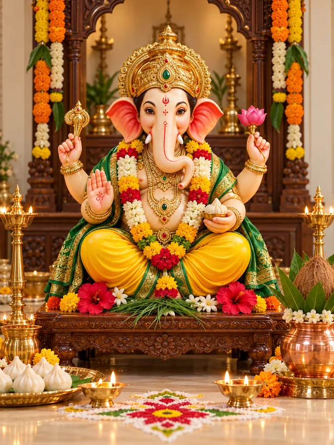 गणेश स्थापना