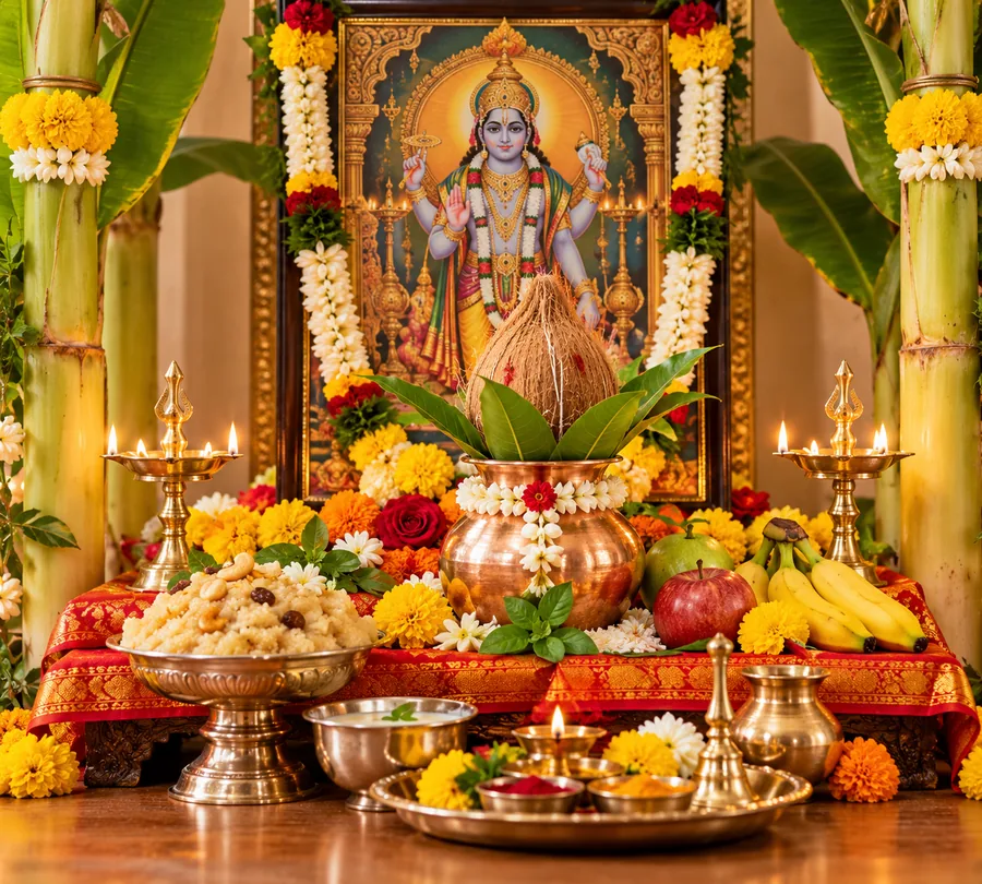 सत्यनारायण पूजा