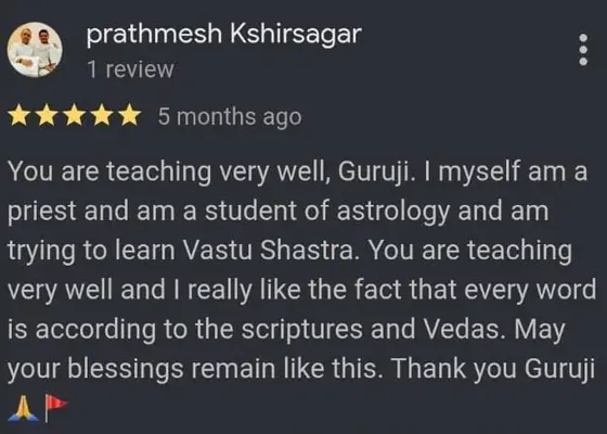 Google review by Prathmesh Kshirsagar